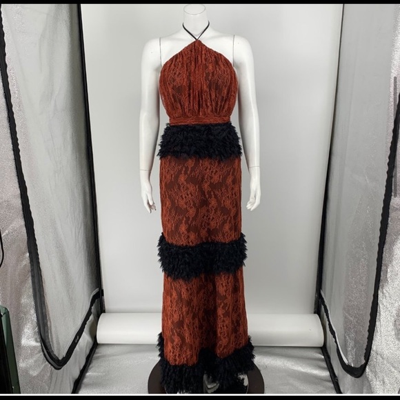 Marjorelle Halter Maxi Dress - Small - Picture 1 of 6